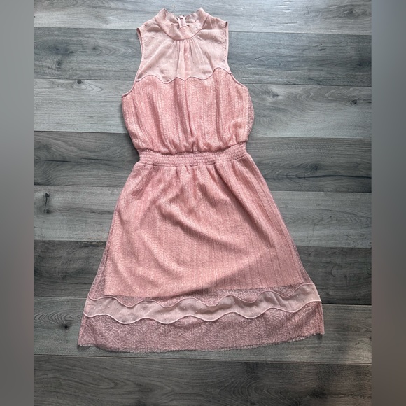 Blush Pink summer midi dress - Picture 1 of 1